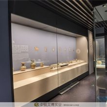 专业生产博物馆展柜工厂 恒温恒湿展示柜 美术馆沿墙柜定制