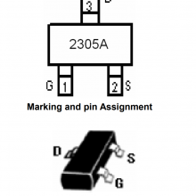 NCE2305A SOT-23 ½Pǿ͹MOSFET