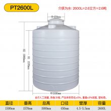 赛普耐酸碱储水桶15吨塑胶水塔外加剂水箱水泥添加剂储罐