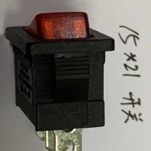 PS8A-13-B1R1-2H-02红色带灯开关和BEJ贝尔佳跷板开关6A250V