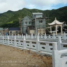 河道石栏杆定做_桥梁护栏图集_石雕围栏样式大全