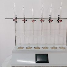 3位/6位加热系统油水分离蒸馏测定仪样品可单独操作