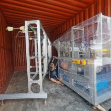 N95口罩设备KN95口罩机全自动口罩打片鼻梁条内置CE,FDA,FFP高速口罩设备厂家现货