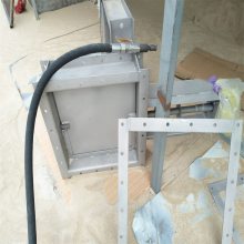 FD941W电动超高温双相钢散热方形蝶阀