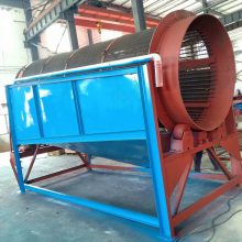 无轴滚筒筛 生活垃圾处理滚筒筛 建筑垃圾无轴滚筒筛分设备