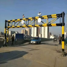 西藏桁架式道路限高架 斜撑式限高架生产厂家