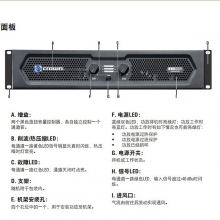 CROWN 美国皇冠功放 KVS1000 舞台演出功放 后级功放