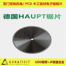 德国HAUPT合金锯片PCD金刚石厦门金丰利代理305*3.0*30*120T木工铝材锯片