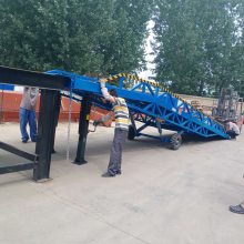 杭州市登车桥手动液压车移动式10吨仓库集装箱装卸设备6吨