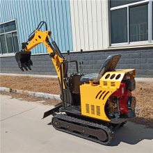 全新工程用多功能挖土机 农用迷你微型挖掘机 可进电梯的微挖