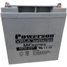 Powerson复华蓄电池MF12-24P 12V24AH 电动玩具电动工具电池