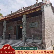 庙宇设计图纸 古建寺庙仿古寺院建造建设与修缮施工队 古韵园林