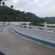 天艺模具全国供应仿石护栏模具 水泥仿石景观扇形护栏 仿大理石水泥栏杆 混凝土仿石围栏