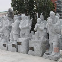福建芝麻白二十四孝石雕 24孝石雕厂家