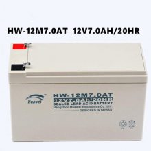 华威蓄电池HW-12M24AT铅酸免维护12V24AH高率放电性能 安全环保*** 逆变电源