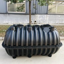 农村改造家用PE塑料化粪池1.5立方加厚三格式成品化粪桶