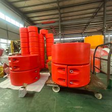 海洋警示滚塑PE浮标 配备增氧泵水质监测浮圈