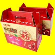 郑州苹果包装盒设计 水蜜桃子礼品盒生产 油桃黄桃水果纸箱批发