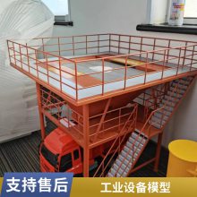 盛景 热电联产项目汽轮机设备模型定制 烟气脱硫脱硝模型快速定制