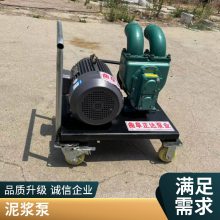 抽猪粪便水泵 5.5千瓦电动3寸抽粪泵 推车式电动泥浆泵