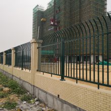 广州学校外墙锌钢护栏定做厂家 南沙厂区围墙栏杆定做款式