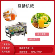水果榨汁机、果蔬榨 汁机设备、果汁生产线、果蔬生产线设备