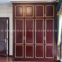 湖南省长沙订制家具厂,实木餐边柜,书架定做工厂考察