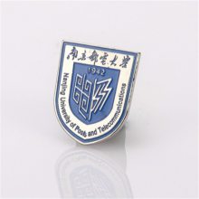 电子学校胸章定制 南京大学校徽定做 电网站徽章订做