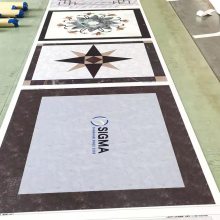 乐佑地板 定制PVC塑胶地板电梯地垫定制图案LOGO厚度尺寸PVC材质防滑