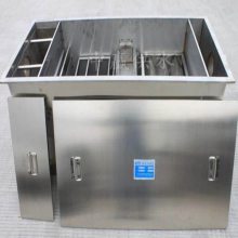 黔铜仁环保型一体化污水提升设备地下室反冲洗不锈钢油水分离器