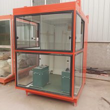 龙门起重机驾驶室 钢化玻璃司机室外壳 空操控制室