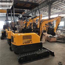 17型农用园林小型挖土机 建筑工程挖掘机 微型挖掘机