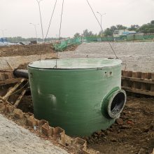 玻璃钢地埋式智能预制泵站一体化 污水雨水提升 城市废水排放处理 尚铭环保