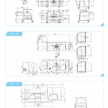 ҡʽֶMRT-250 350 500ת̨CNCؼӹķֶͷ