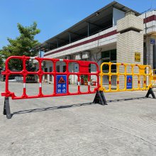 市政园林建设施工塑料胶马护栏 360度旋转移动防撞围挡