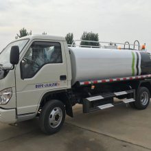 中铁十四局５吨洒水车　工地专用抑尘雾炮车