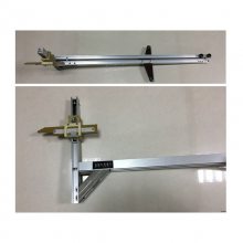 铁路施工检测设备接触轨检查尺三轨尺检测尺测量尺厂家直销