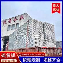 定制50mm洁净彩钢板 防火岩棉板 手工净化板吊顶