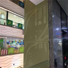 广场柱子装饰圆柱铝单板定做
