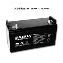 大华蓄电池12v80ah铅酸免维护DHB12-80阀控式密封机房设备用
