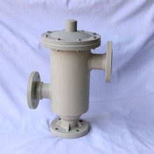 FRPP双接管呼吸阀 双法兰+980Pa/-295Pa PP呼吸器