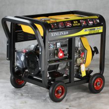 贝隆通用8KW双电压柴油发电机组195F单缸柴油机神驰纯铜电机