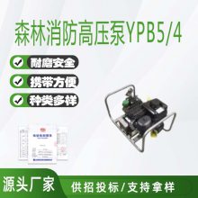 便携式森林消防高压泵YPB5/4应急救灾接力水泵三缸柱塞液压隔膜泵