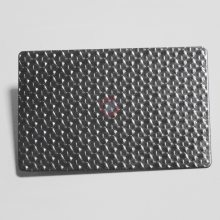 高比304不锈钢荔枝纹黑钛压花板 压纹不锈钢电镀板厂家直销