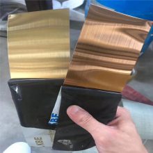 304 201不锈钢钢带 彩色不锈钢边条 广告字用边带 分条加工