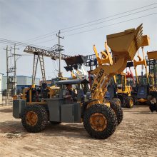 935矿山铲车 卧式装载机 井下使用车身低矮四轮驱动