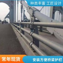 上兴多型号园林景观用桥梁护栏 坚固抗用灰白色防护围栏稳固结实