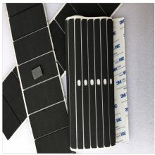 供应黑色圆型EVA泡棉胶垫 泡棉脚垫 可冲型定制