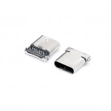 USB 3.1 TYPE-C 24PINĸ ĽŲDIP+SMT L=8.40