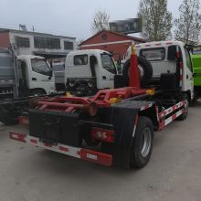国六勾臂车5方8方 生活垃圾处理勾臂垃圾车 配套规格5方垃圾箱